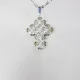 Small Cross - Serafina-Silver Chain - 1
